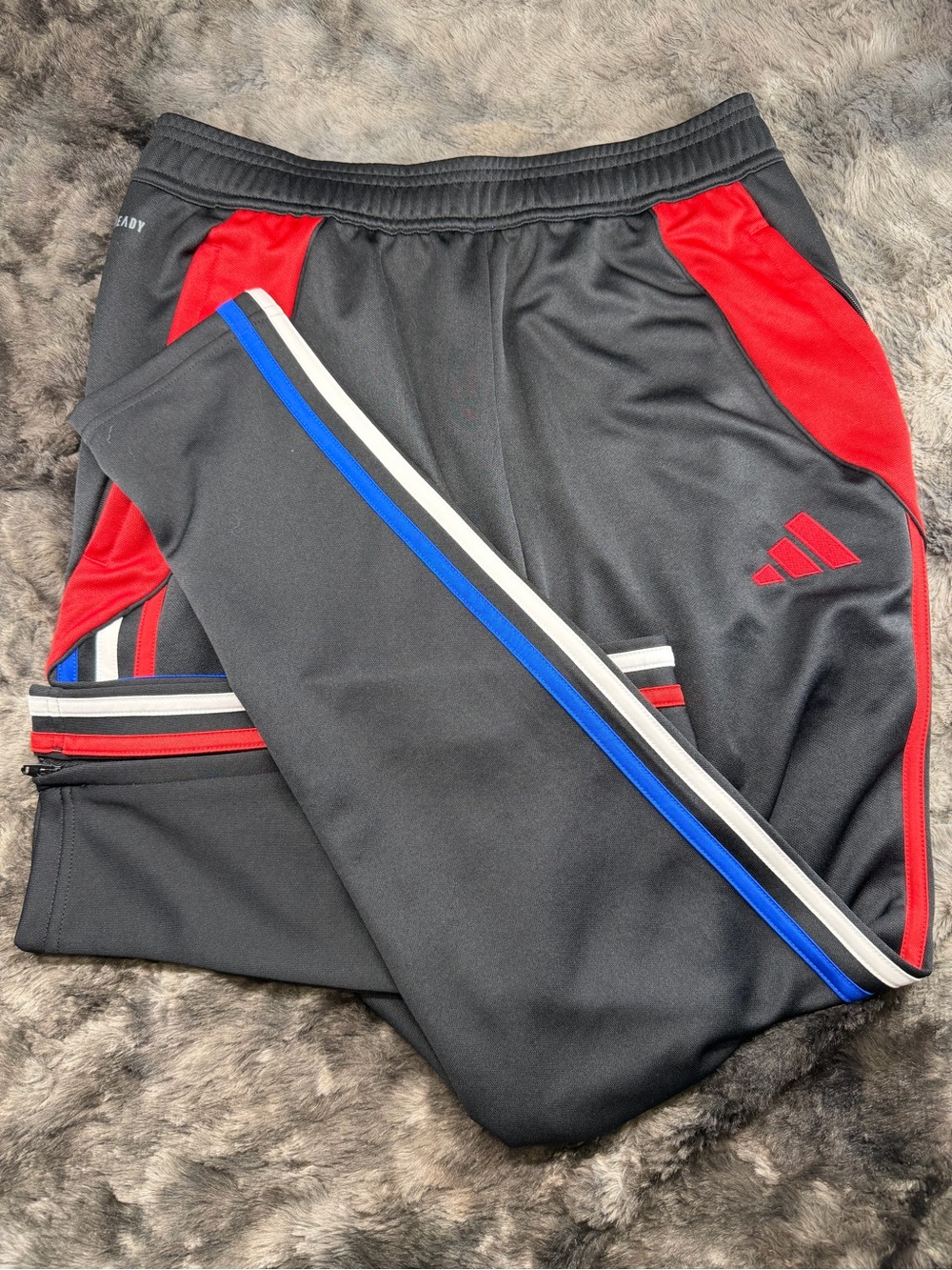 adidas Tiro 24 Training Track Pants Black Red Blue White Men's Size S Small